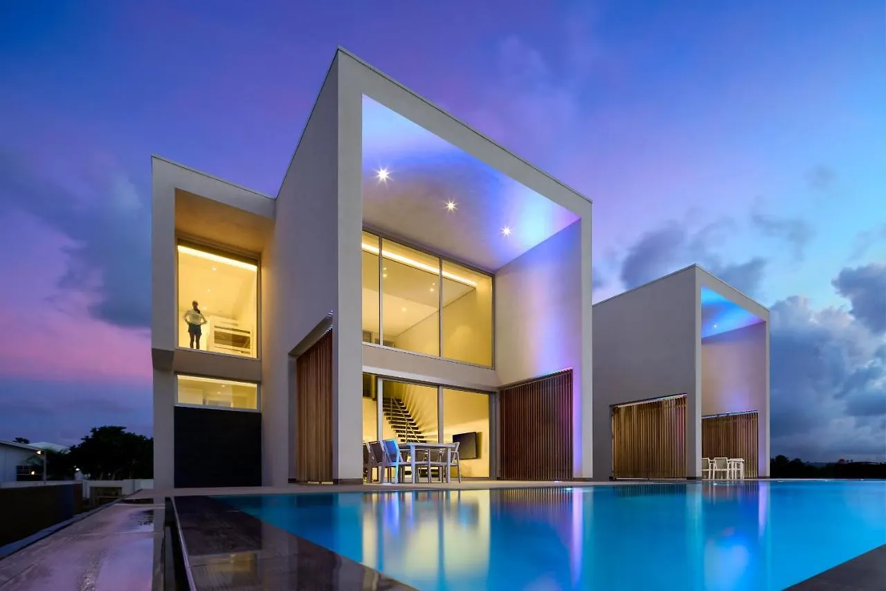 Caraibas Bonaire Modern Air-Conditioned Vacation Villa With A Private 20 Meter Magnesium Pool Belnem